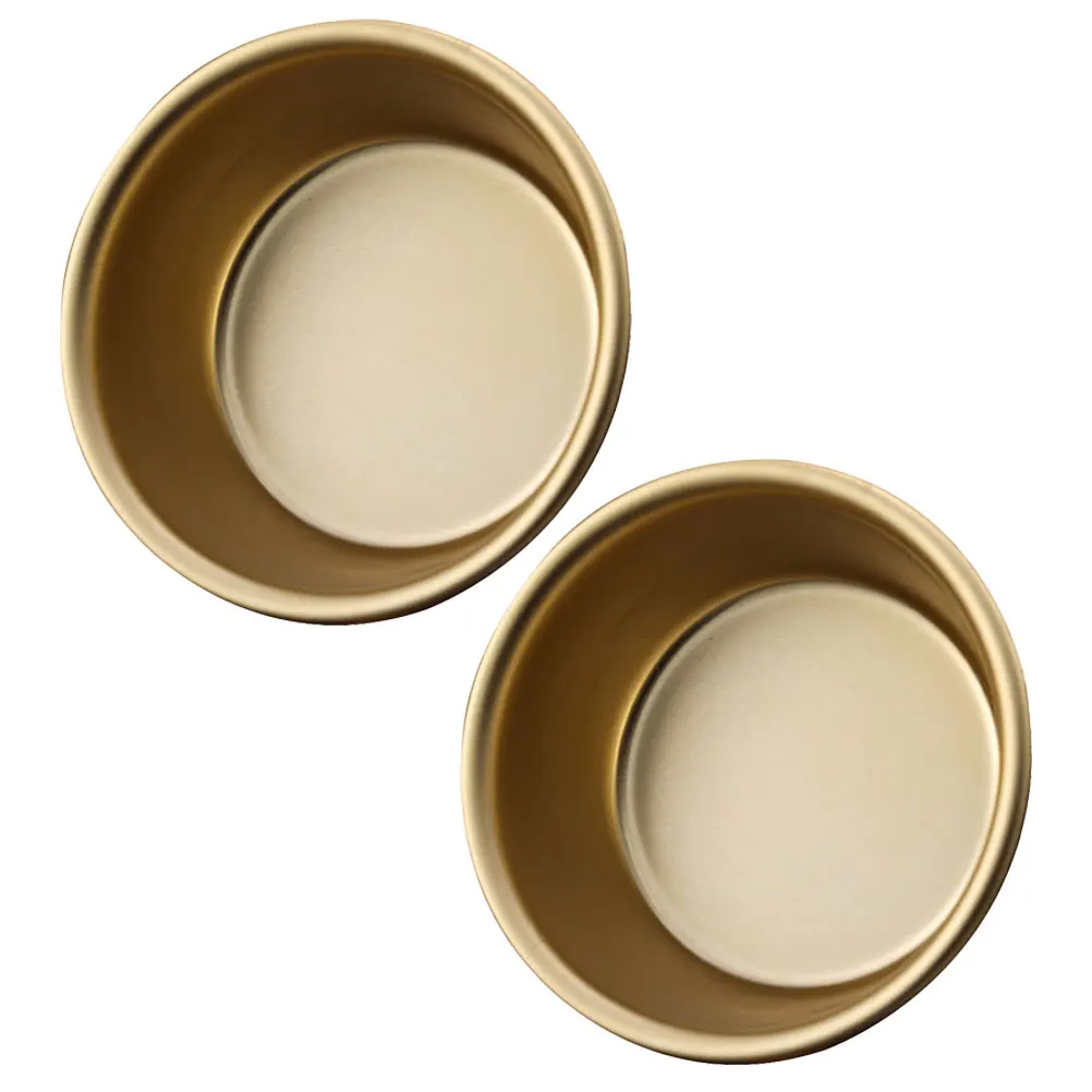 

2pcs Aluminum Wine Small Camping Bowl For Outdoor Makgeolli Water Drink Reusable Soup Bowl Lightweight Food Container