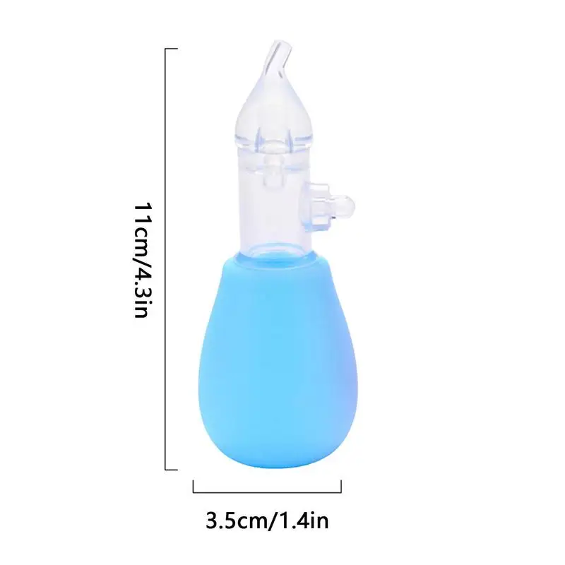 Baby Nasal Aspirator Safe Baby Nose Cleaner Easy-Squeeze Nose Bulb Syringe Nasal Sinus Rinse Bottle Nasal Irrigation For Adults