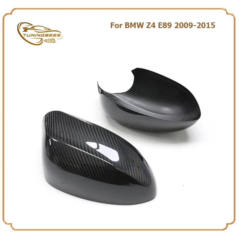 

Add on/Replacement Style Real Dry Carbon Fiber Rearview Side Door Mirror Cover For BMW Z4 E89 2009 2010 2011 2012 2013 2014 2015