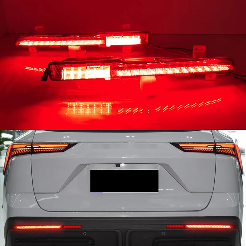 LED For Jetour Dashing Dasheng Rear Foglight rear bumper foglight foglamp fog light Brake lights