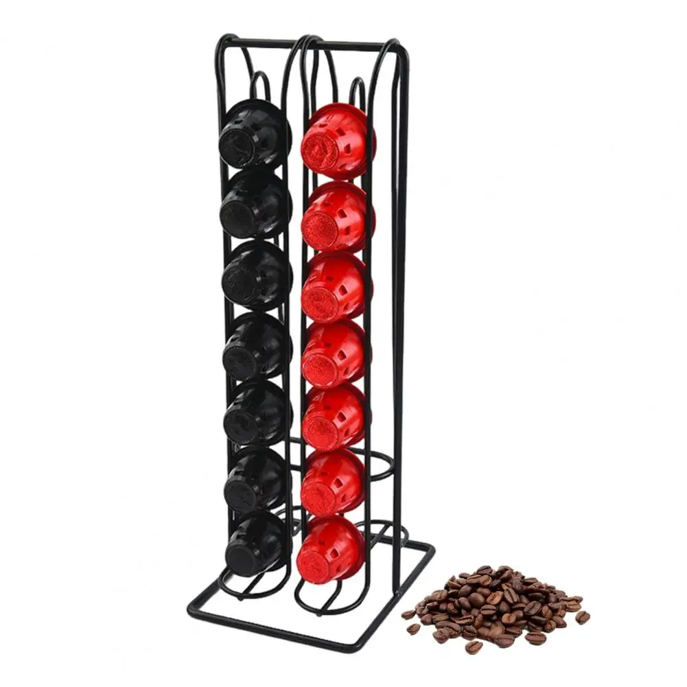 Compact Capsule Holder Capacity Coffee Capsule Holder Strong Load-bearing Coffee Stand High Stability for Capsules