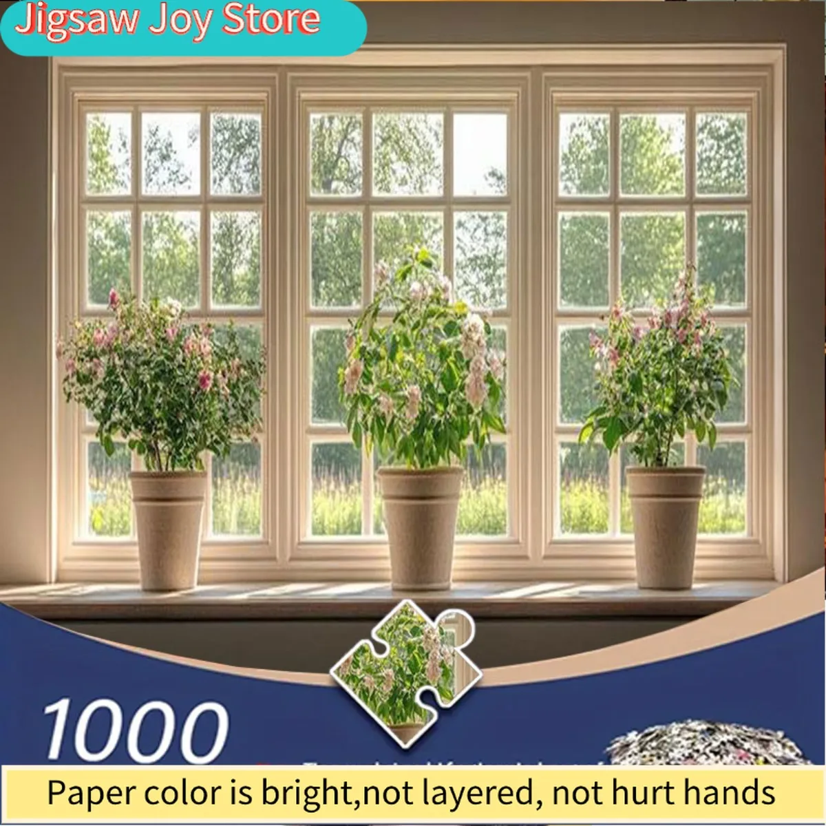 

Пазл для взрослых на 1000 элементов - Силуэт льва на фоне лесов и далёких гор, большой сложный пазл