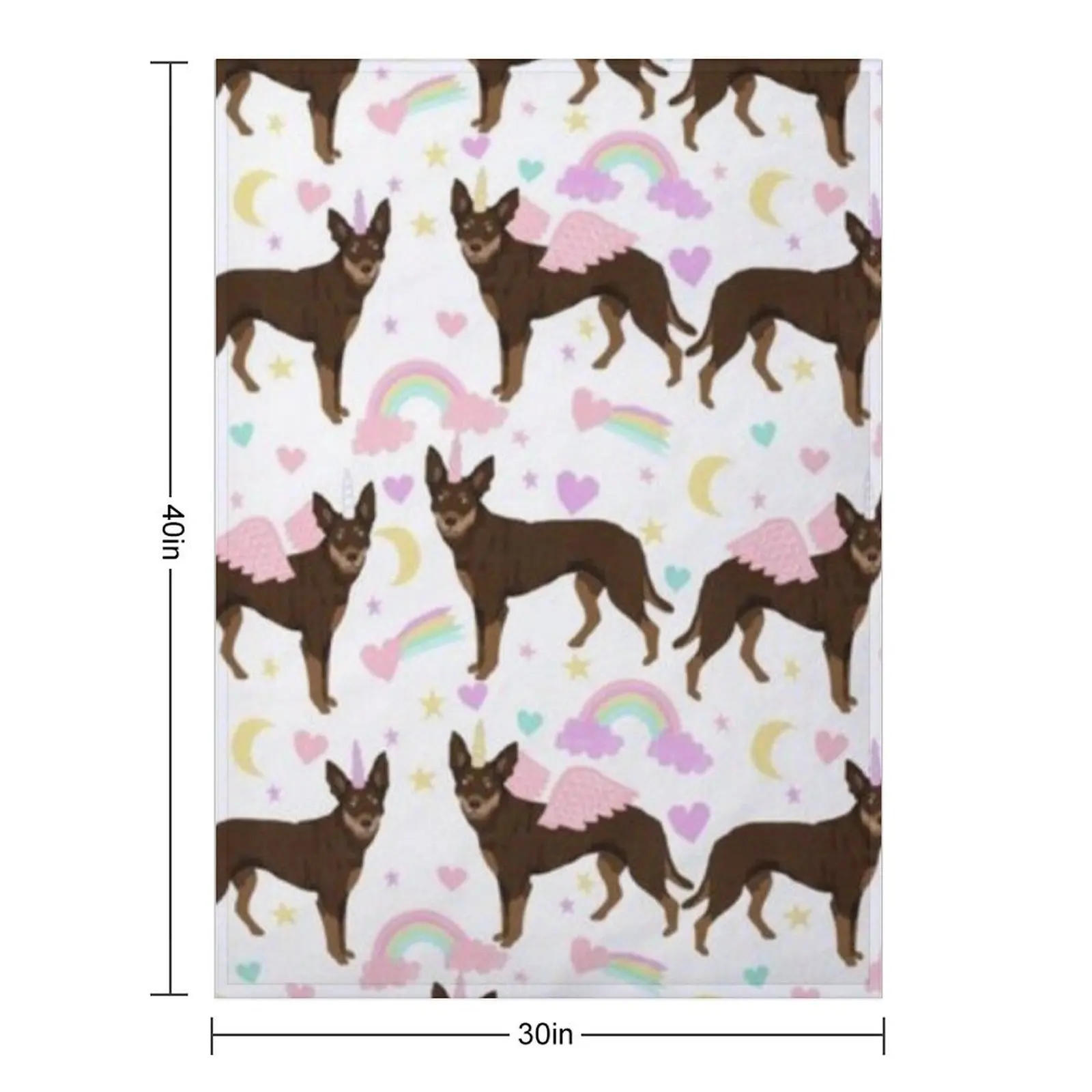 KELPIE Throw Blanket warm winter halloween Decorative Sofas Flannel Blankets