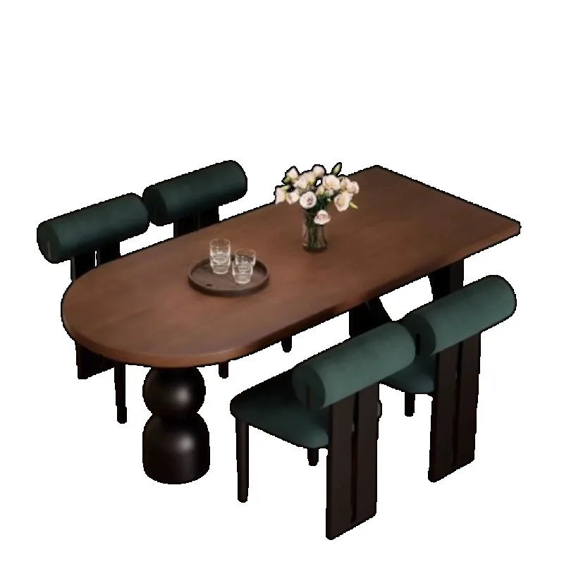 Modern Design Dining Table Wooden Restaurant Nordic Luxury Dining Table Side Kitchen Study Tavolo Da Pranzo Home Furniture