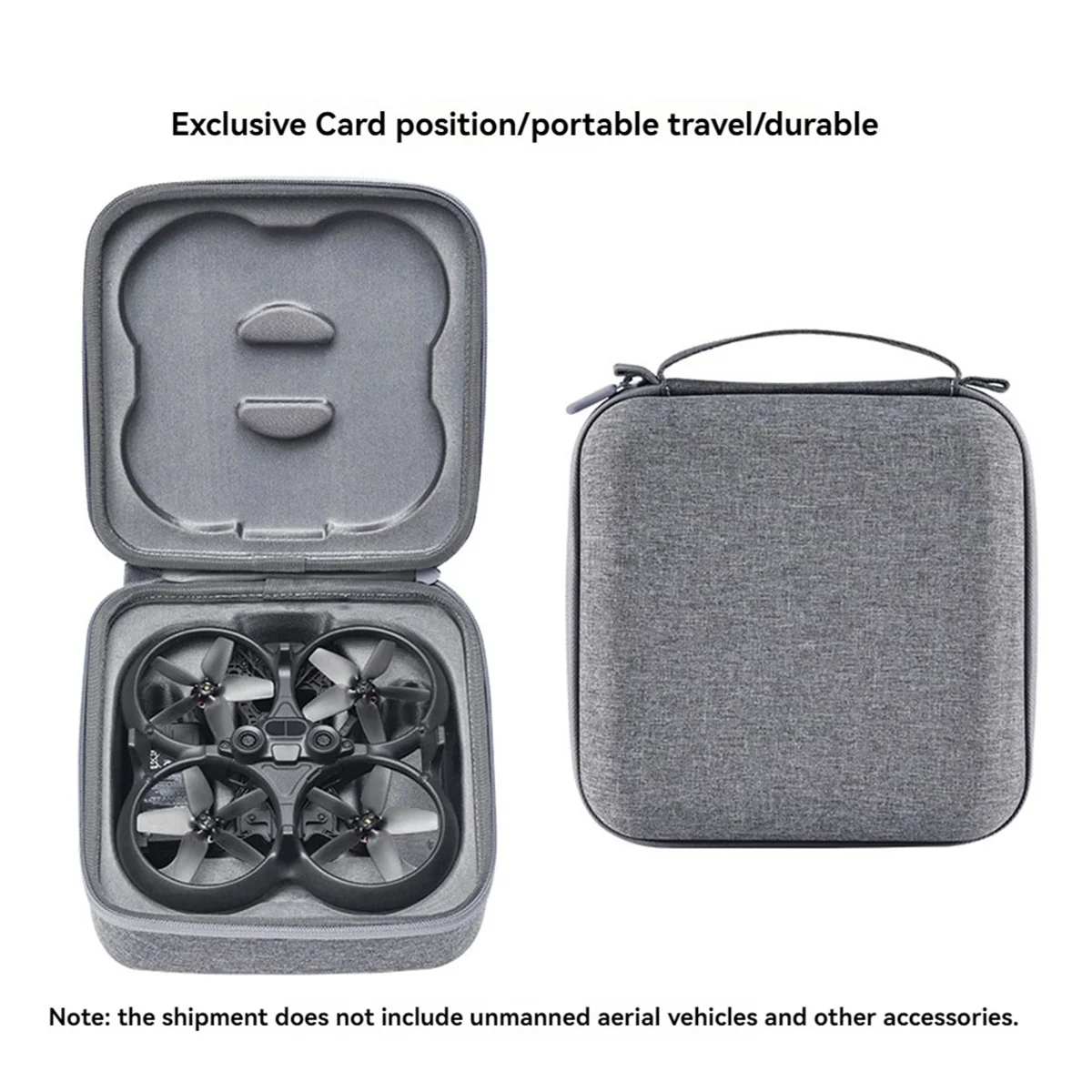 Tas Tangan Penyimpanan untuk Avata 2 Tas Jinjing Keras untuk Avata 2 Body Drone Tas Penyimpanan Perjalanan Portabel