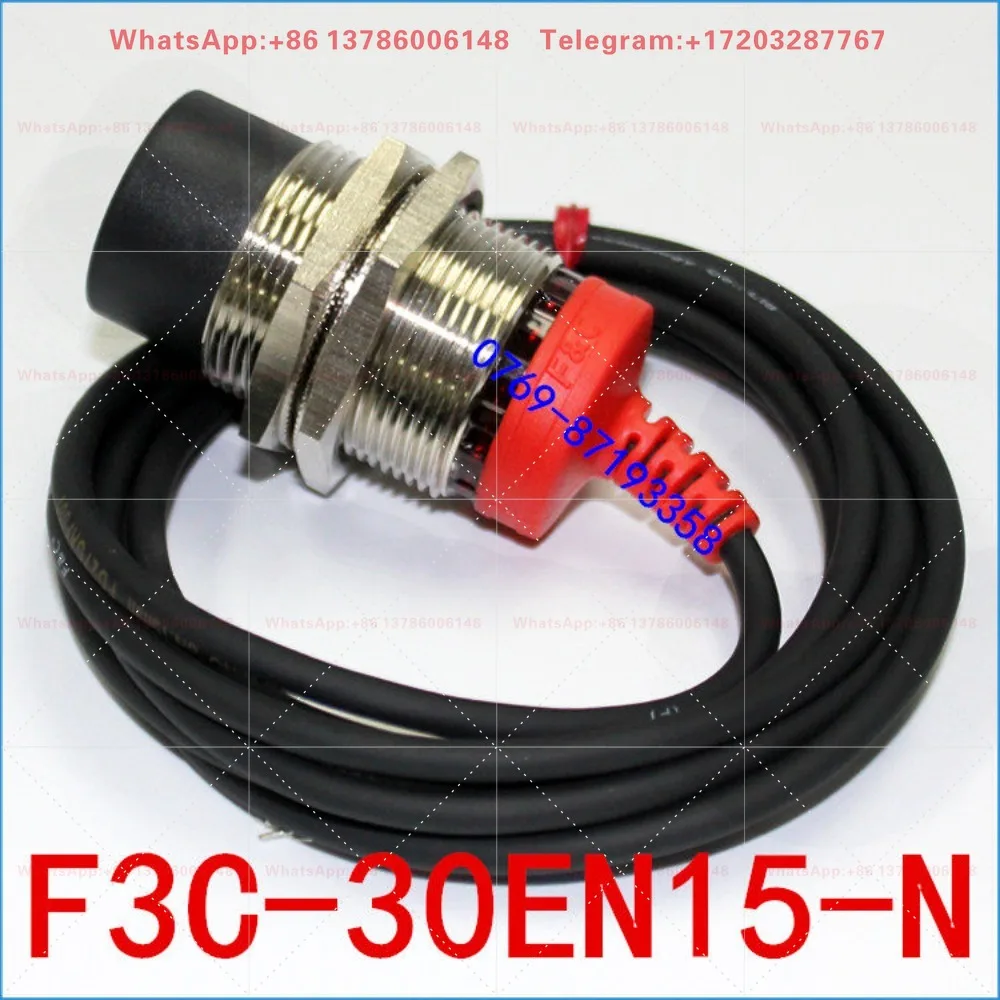 M30 Proximity Switch F3C-30EN15-N/N2/P/P2 R2M Three Wire NPN Normally Open 24V Normally Closed