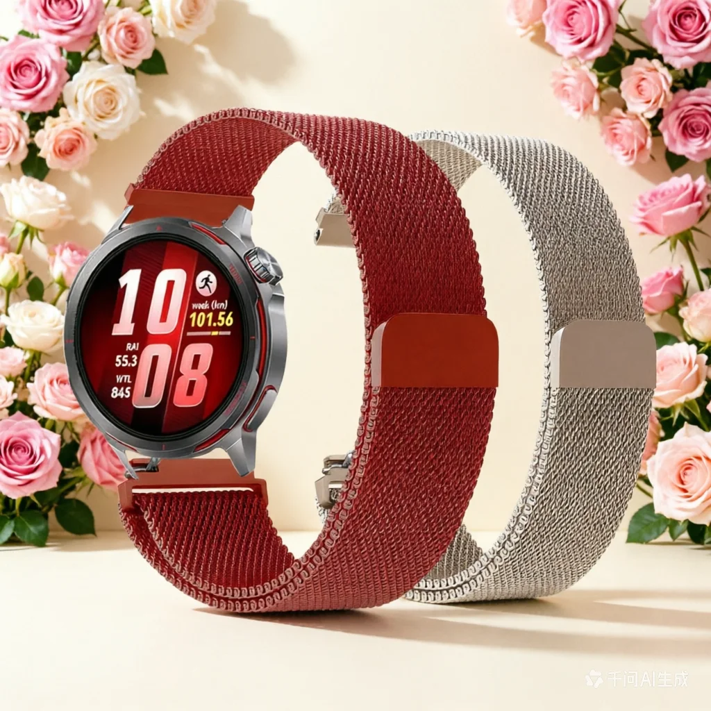 20mm 22mm Magnetisches Milanese Loop Armband für HUAWEI Watch GT Runner 2 Band GT6 Pro GT6 GT5 GT4 46mm GT3 2 42mm Armband