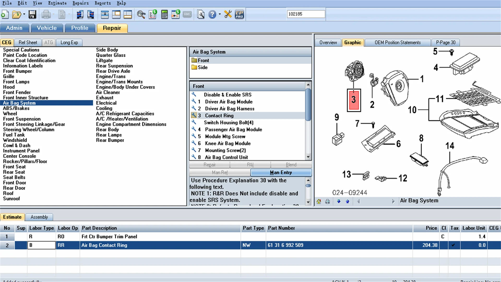 2023.04 Mitchell Estimating  Auto Body Estimating Software