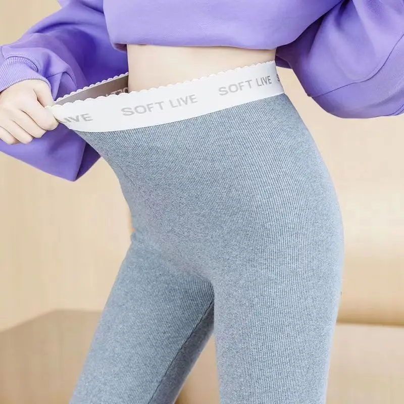 

Женские расклешенные леггинсы, осенне-зимние расклешенные леггинсы с подтяжкой ягодиц, флисовая подкладка, высокая талия, спортивные удобные брюки для спортзала, микророг