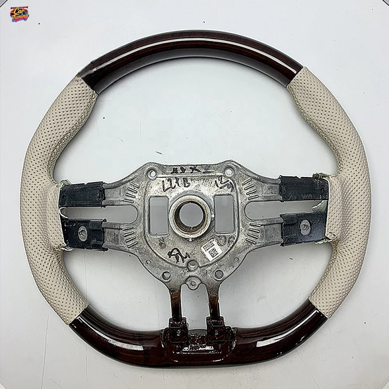 for Mercedes Benz C-Class C300 C200 C180 W205 W246 C117 C217 W166 X166 Leather Carbon Fiber Steering Wheel