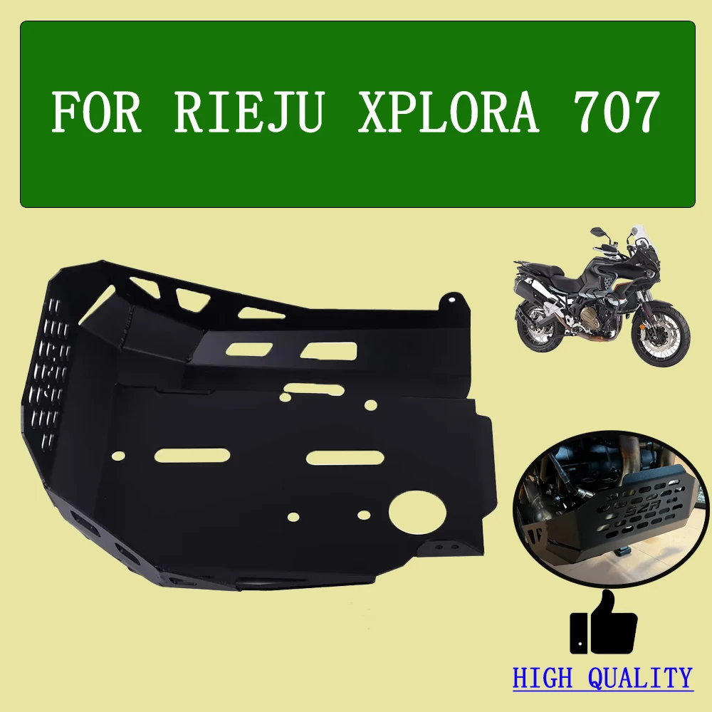 

Motorcycle Accessories Engine Protection Cover Base Bash Guard Skid Plate Belly Pan Protector For Rieju Xplora 707 2025 2026