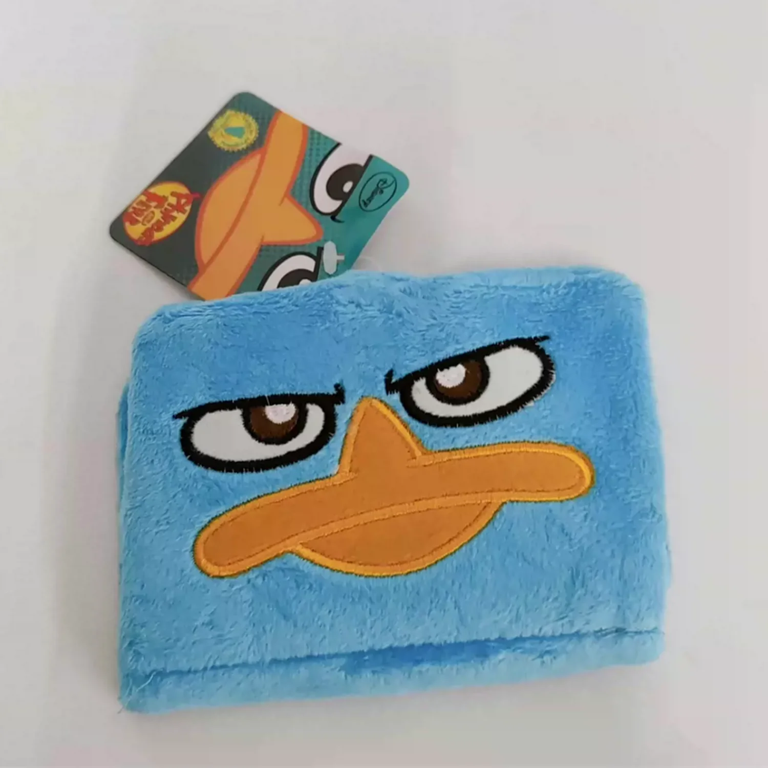 

New Cute Perry the Platypus Kids Children Plush Stuffed Card ID Holder For Women