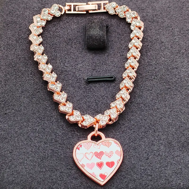 20 قطعة سوار من سبائك الزنك مخصص سوار التسامي الفراغات المعلقات شكل مختلف #4