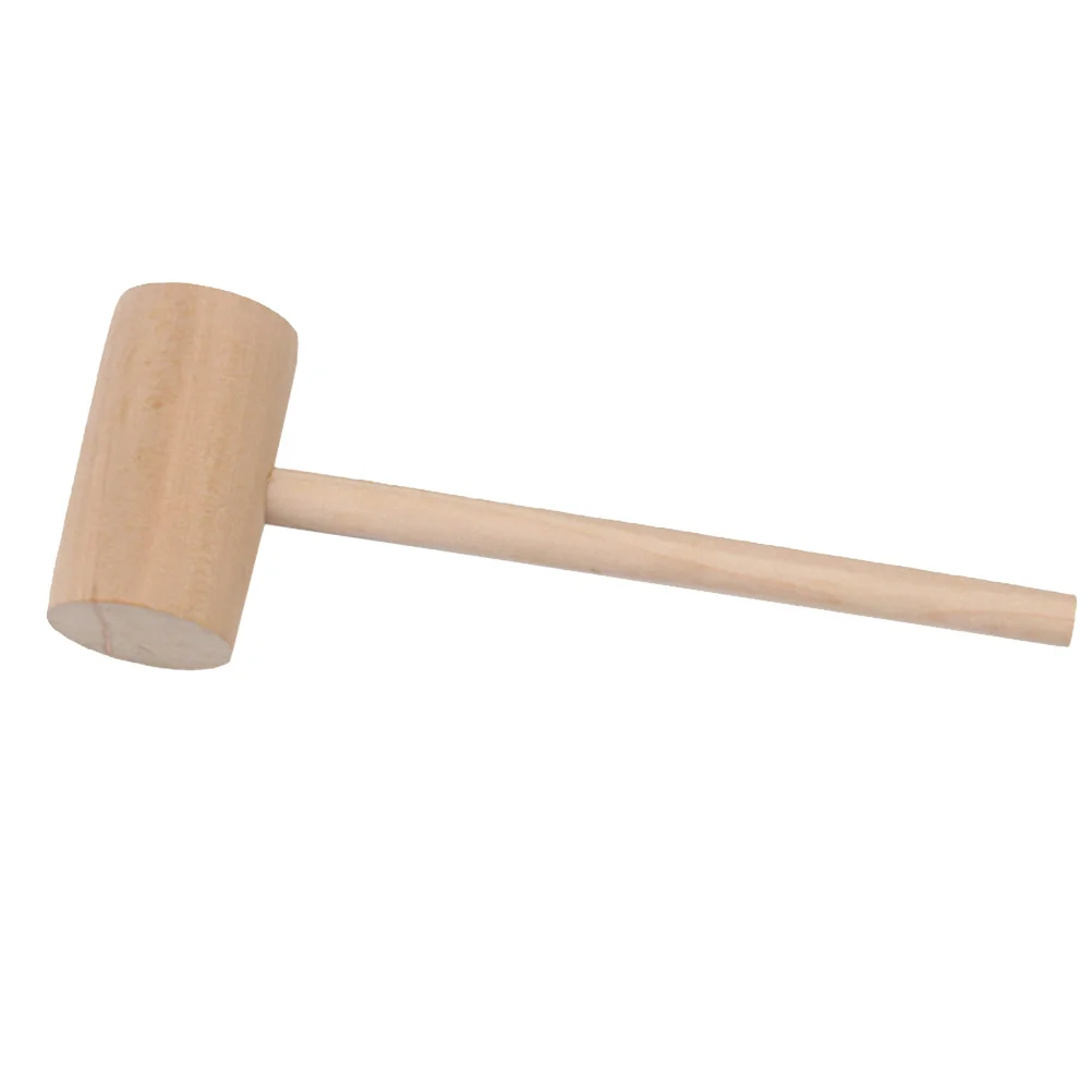 

3Pcs Wood Mallet Compact Size Premium Material Crab Lobster Shellfish Cracker Easy Home Use Wood Mallet