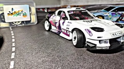 Drift pneu simulação pneu para carro RC, Kyosho Mini-Z, TG SUPER XRX, ATM DRZ, DB Wltoys k969, 1/28, 1/24 DriftArt2, 20mm, 22mm