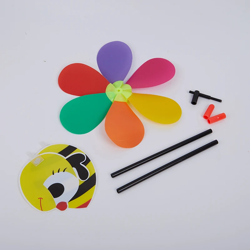 New Sell 3D Large Animal Bee Windmill Wind Spinner Whirligig Yard Garden Decor