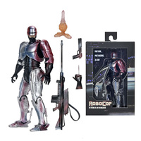 NECA Toys Robocop Poster Series Action Figure Robocop 7'' Doll Collection Decoration Gift Original Model Figures