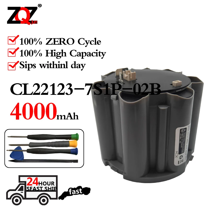 For Tineco Smart Cordless Floor Cleaner FLOOR ONE S7 PRO/FW201100MY Parts Tineco 3.0 Li-Ion Battery pack S7-03 25.2V 4000mAh