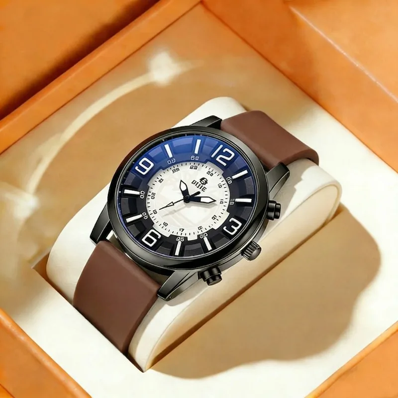 Niche, minimalist, and elegant quartz watch, suitable for exams, with a silent movementinsWind watch for girls, teenagers, and s