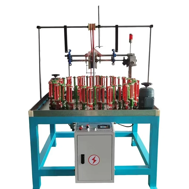 High Efficiency Gear-Driven Braided Line Weaving Machine CE Certified Textile Production Direct from Factory Source Supplier