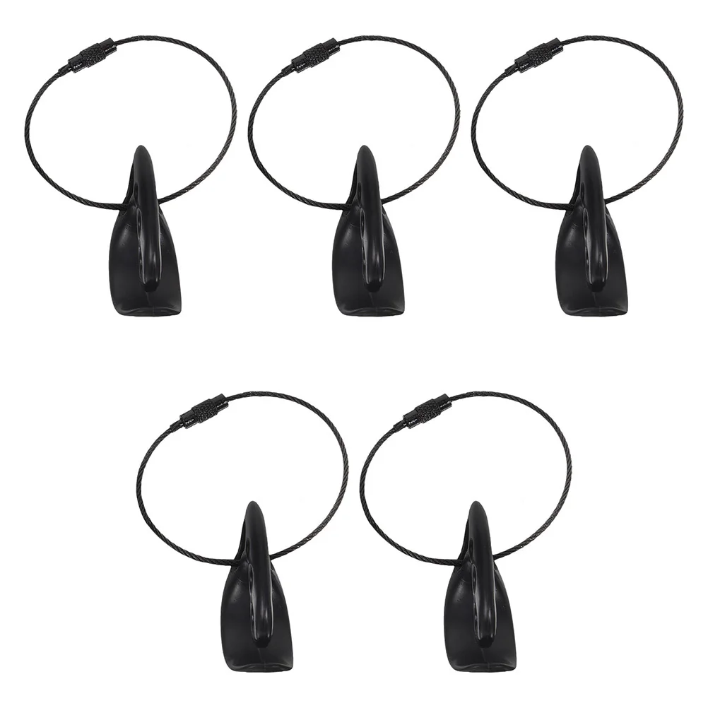 5 stuks plastic vliegende schijfclips zware gesp ontwerp outdoor schijfhouder handige drager voor sport en reizen