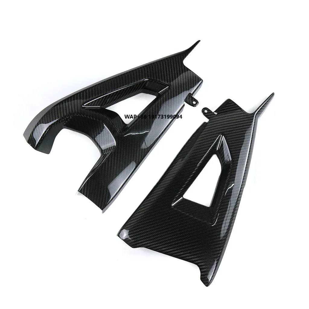 

For ZX10R ZX10RR ZH2 motorcycle modified with prepreg carbon fiber swing arm cover and hip protection cover