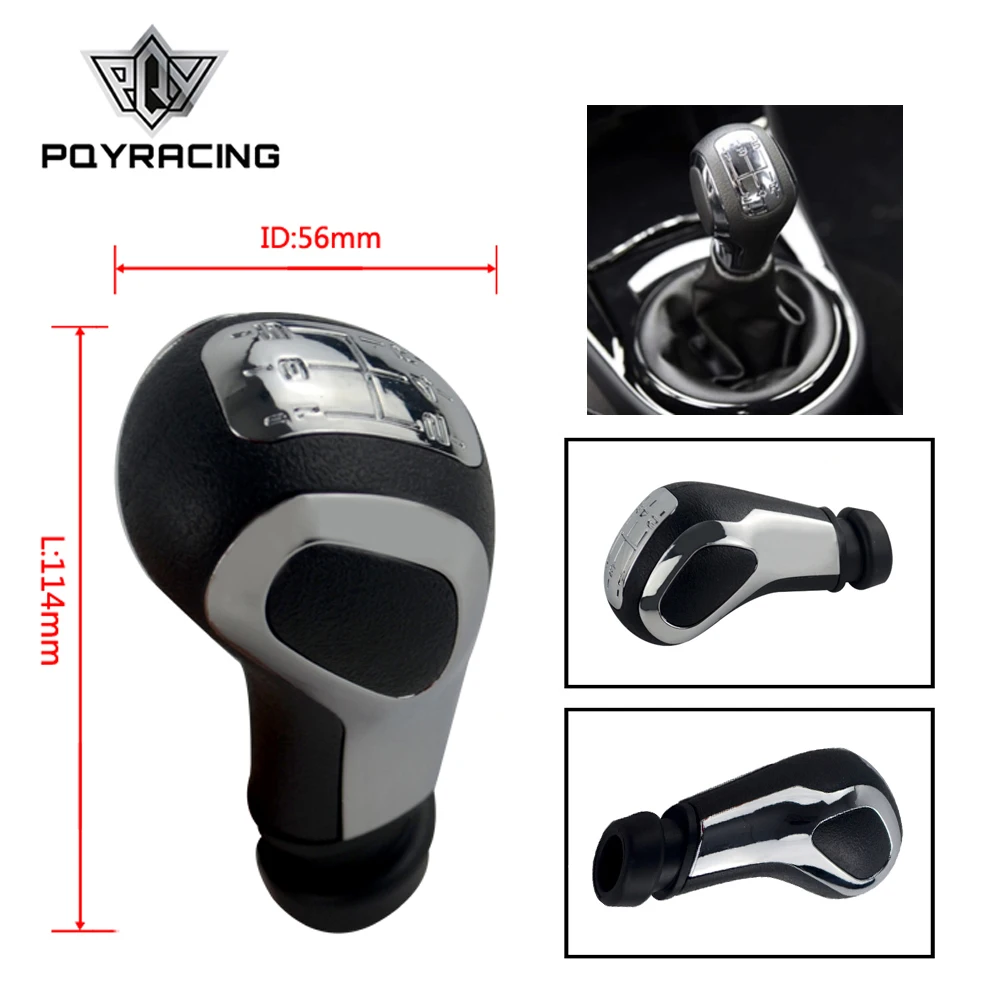 

PQY - Gear Shift Knob 5 Speed Manual For Peugeot 106 206 206CC 207 307 407 Gear Shift Stick Knob Lever PQY-GSK90