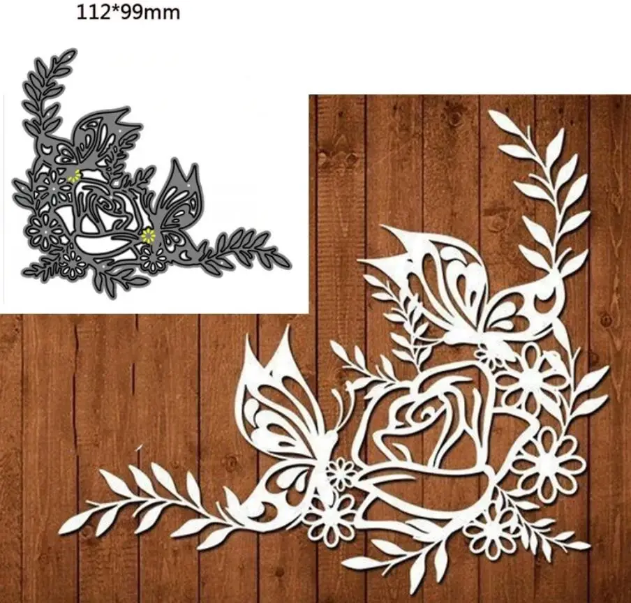 

Flower metal cutting dies Scrapbooking decoration paper craft knife mould blade punch template Embossing stencils 1PCS