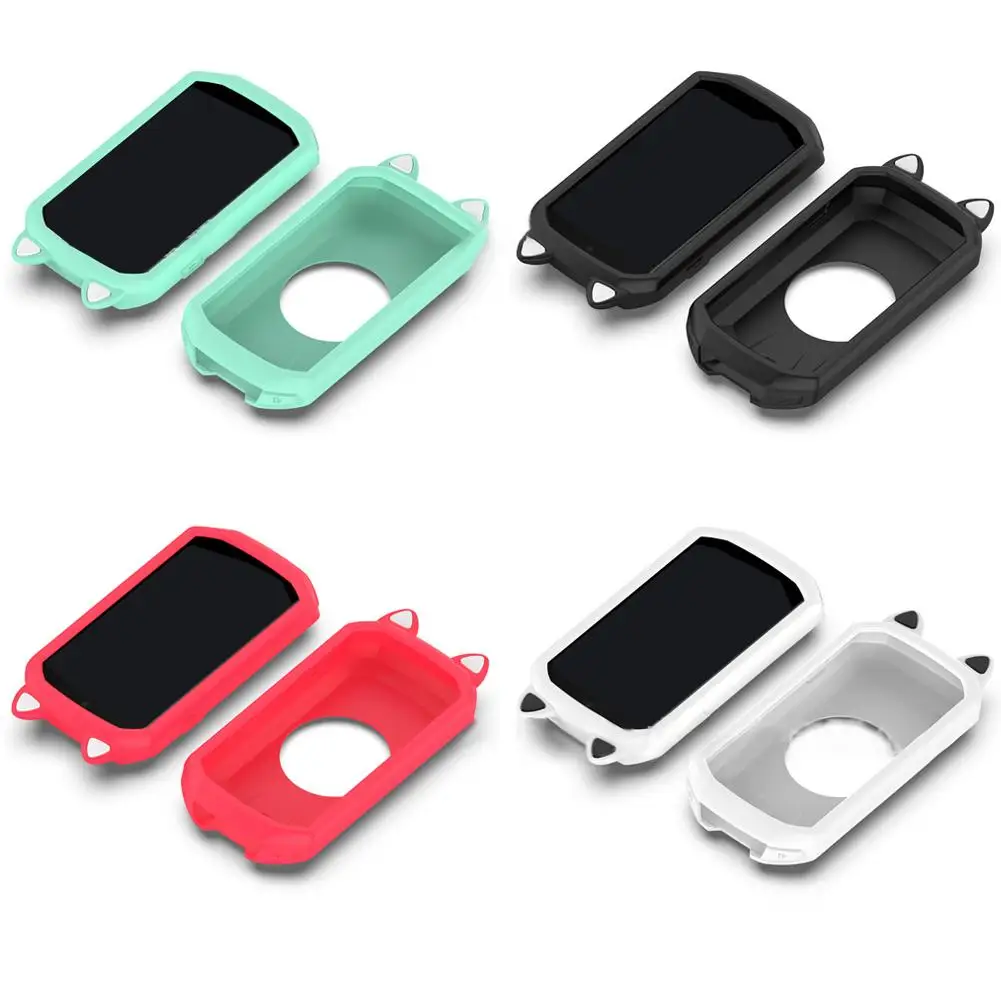 Silicone Protector Case For Garmin Edge 1050 Bicycle Computer Cycling Protective Cover Bumper Anti-collision Shell Accessor G8V8