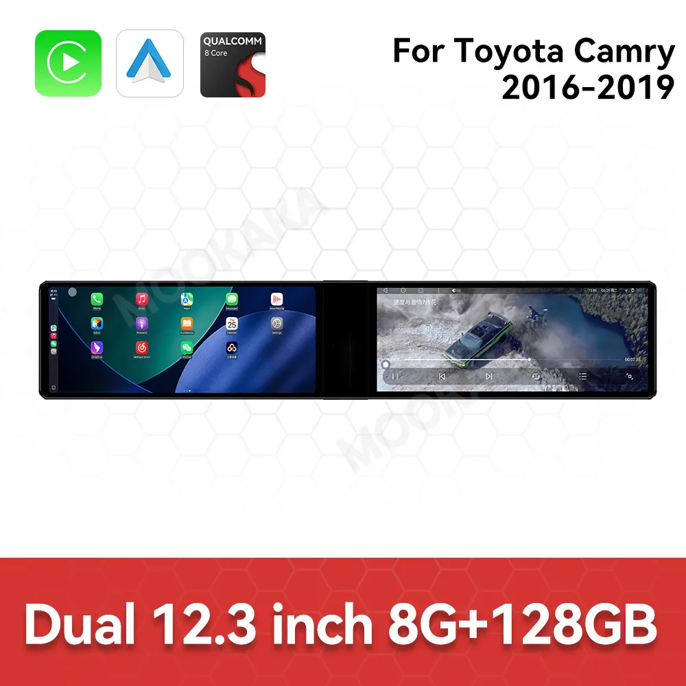Touch Screen Car Radio For Toyota Camry 2016-2019 Android GPS Automotive Multimedia Auto Radio Stereo Receiver Head Unit