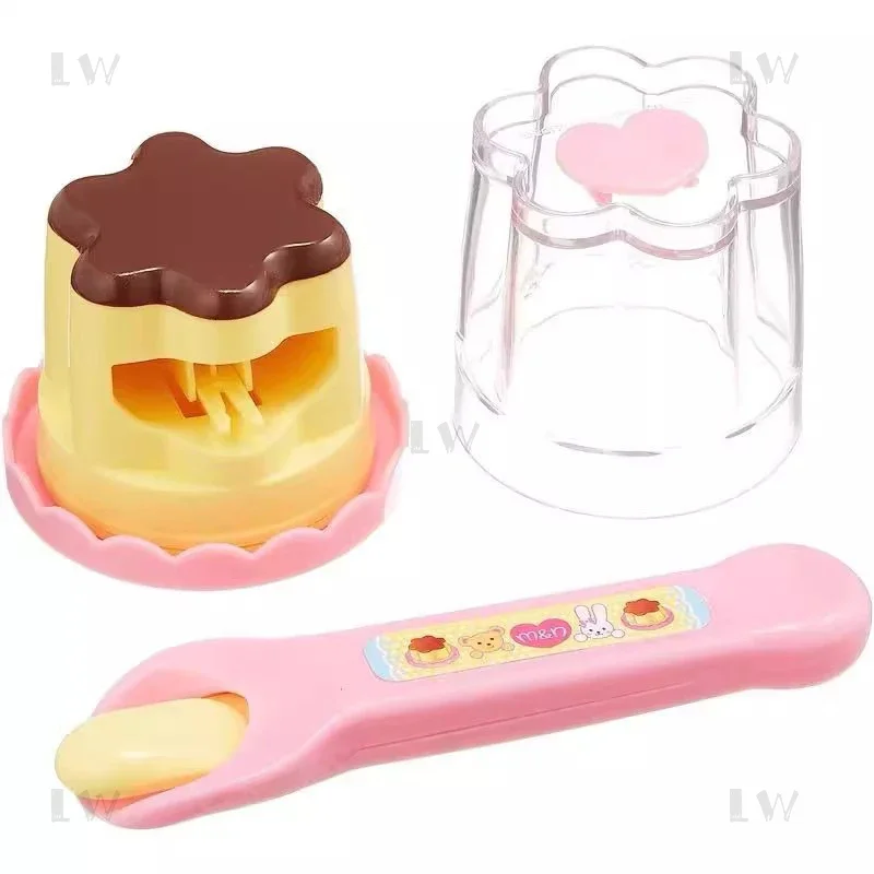 Creative Jelly Strawberry Pudding Feeding Toy Set Children Role Play Early Education Diy Gifts