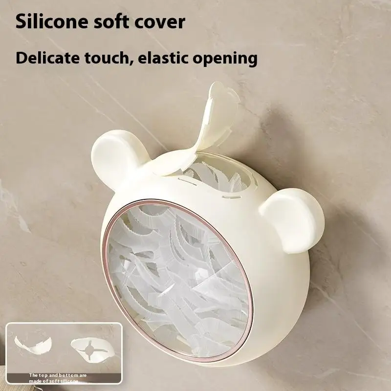 

Настенный ящик для хранения пластиковой пленки, кухонный органайзер для пищевой пленки, пылезащитная крышка для еды, стеллаж для домашнего хранения