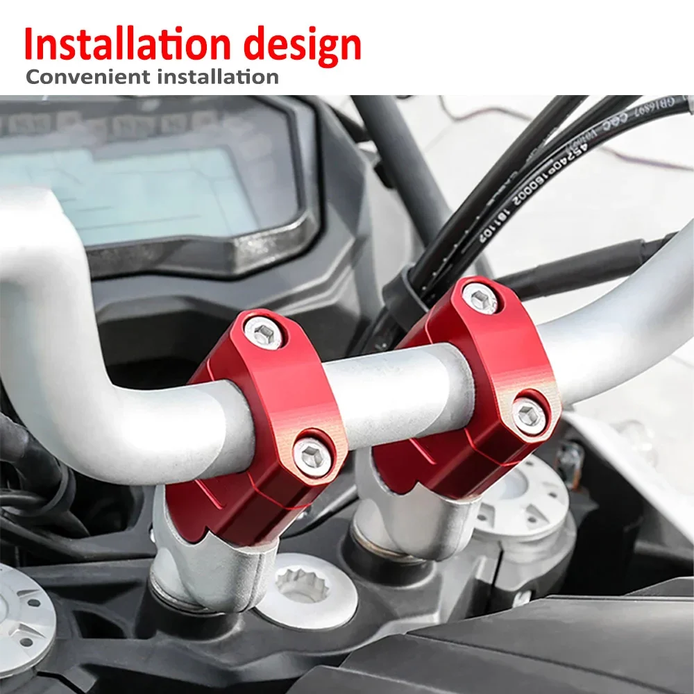 مزيل 500 se 2024 400 450 E400 E450 دراجة نارية المقود الناهض موتوكروس زيادة المشبك جبل دراجة الطرق غير الممهدة موتو elimiant