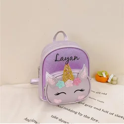 Custom New Children Student Leisure Backpack Personalized Cartoon Cute Pony Lightweight Backpack for Girls Kindergarten Book Bag