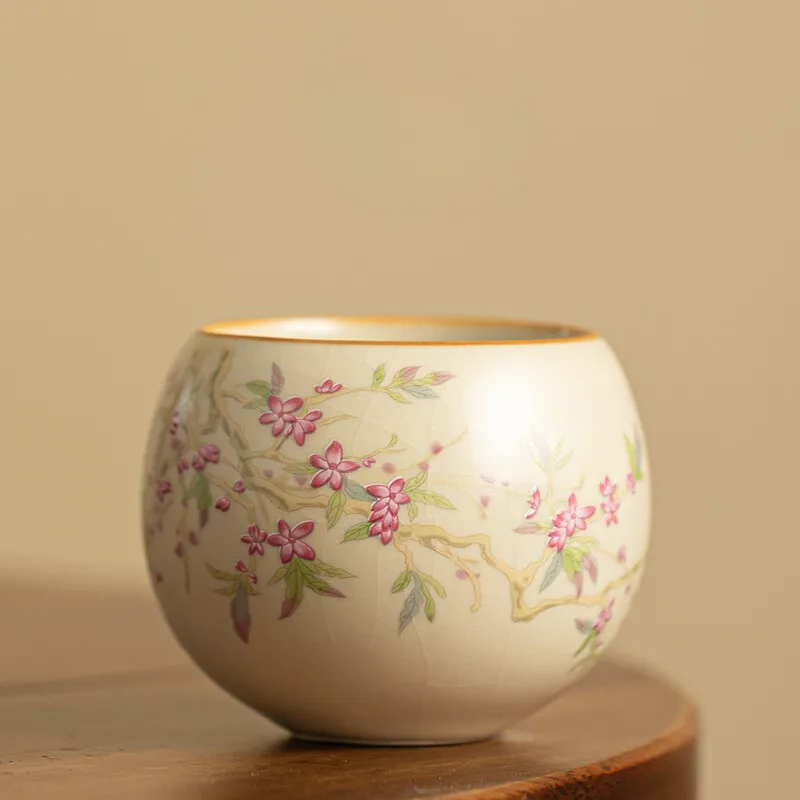 

Ru Kiln Master Cup Ceramic Tea Cup Single Cup Household Kung Fu Tea Set Tea Bowl