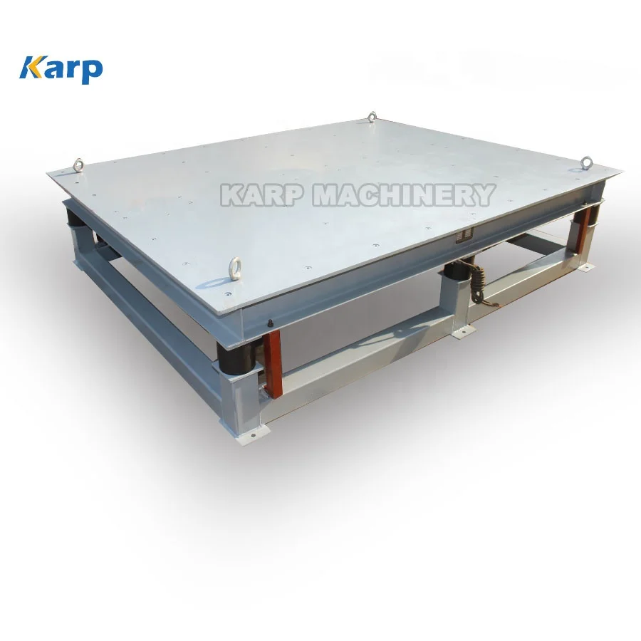 

High Efficiency Vibration Table Concrete Mould Pavers Brick Blocks Casting Shaking Table for Construction Industry