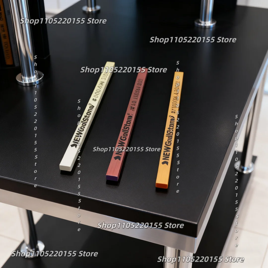 1pcs NEWGoldStone 1004 Ceramic Fiber Stones Ceramic Alumina Oilstone for Mold Die Polishing Grit120~1200 1*4*100mm