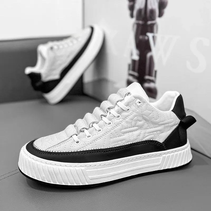 Hoge Kwaliteit Stof Heren Sneakers Stijlvolle Casual Schoenen Voor Heren Comfortabele Ademende Slip-On Mannelijke Platform Schoenen Tenis Masculino