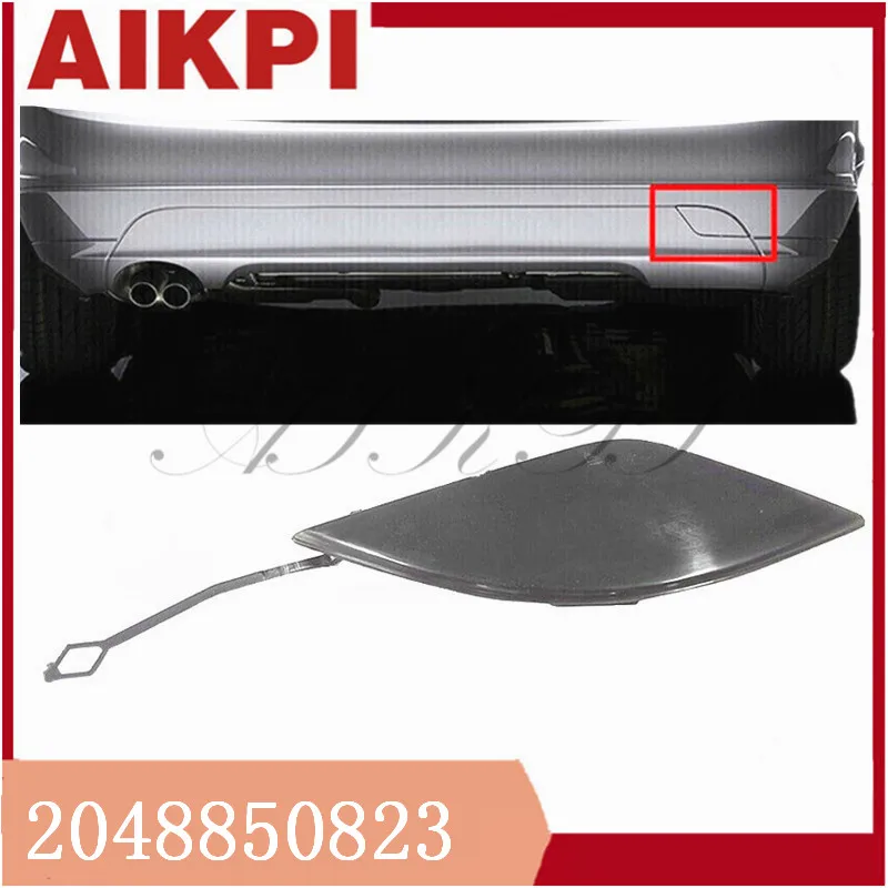 2007-2011 Rear Bumper Tow Hook Eye Cover For Mercedes C W204 Sedan S204 C230 C250 C300 C350 A2048850823