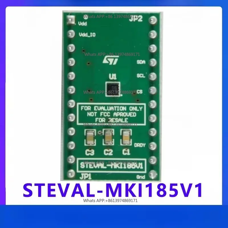 STEVAL-MKI185V1 IIS2MDC Adapter Board for Standard DIL24 Socket - for IoT Sensor Integration & Embedded Development