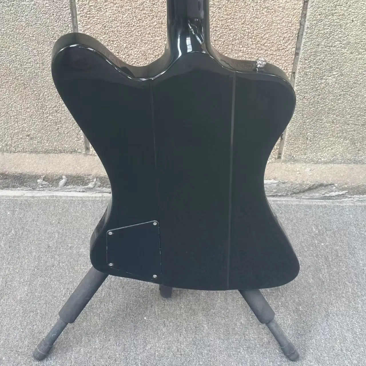 Custom Red Brown Firebird Mahogany Body HH Chrome Hardware Guitar with Rosewood Fretboard for Professional Use Fast Shipping