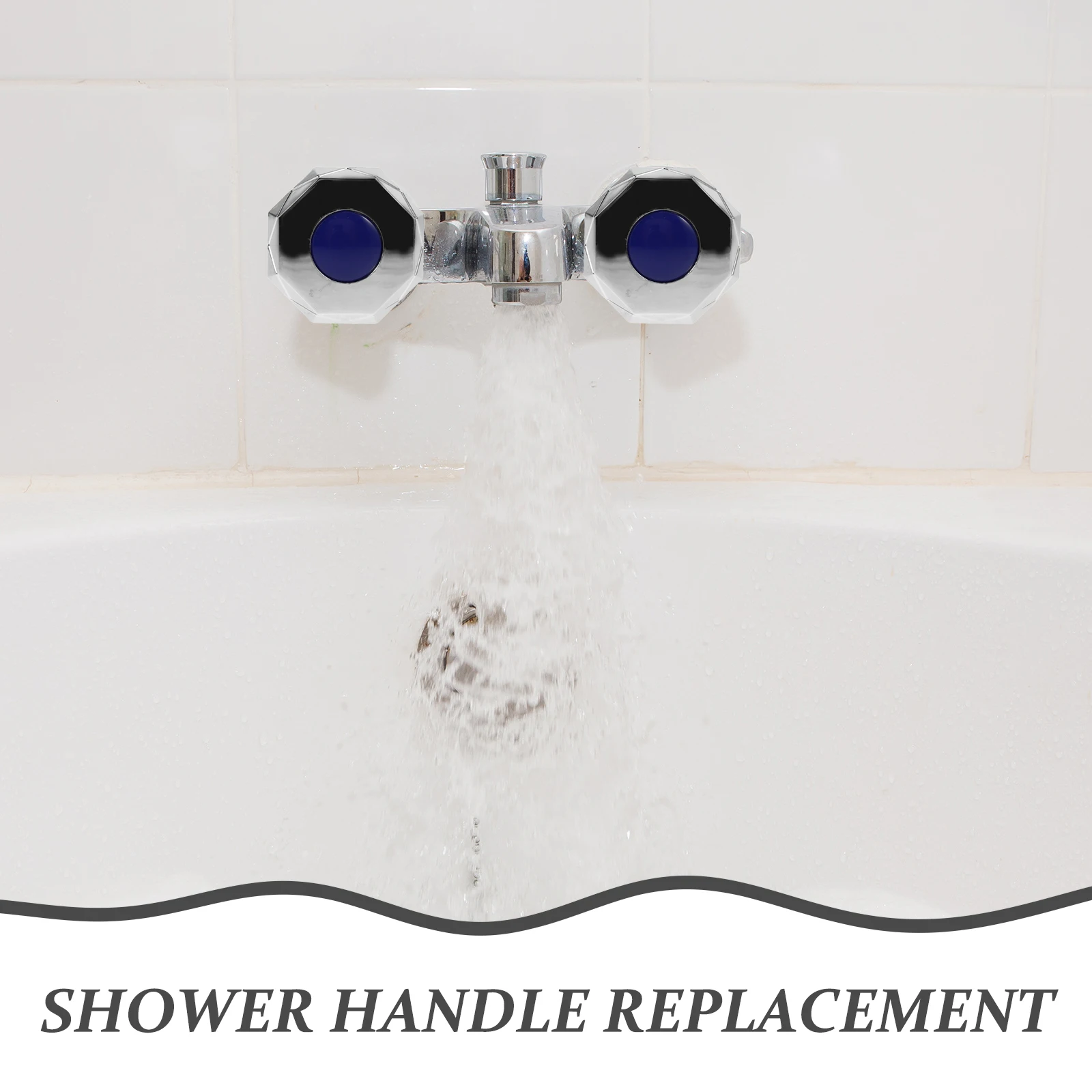 

Kitchen Faucet Handle Stainless Steel Modern Rust-Proof For Sink Bathroom Laundry Mop Pool Universal Metal Water Tap Replacement