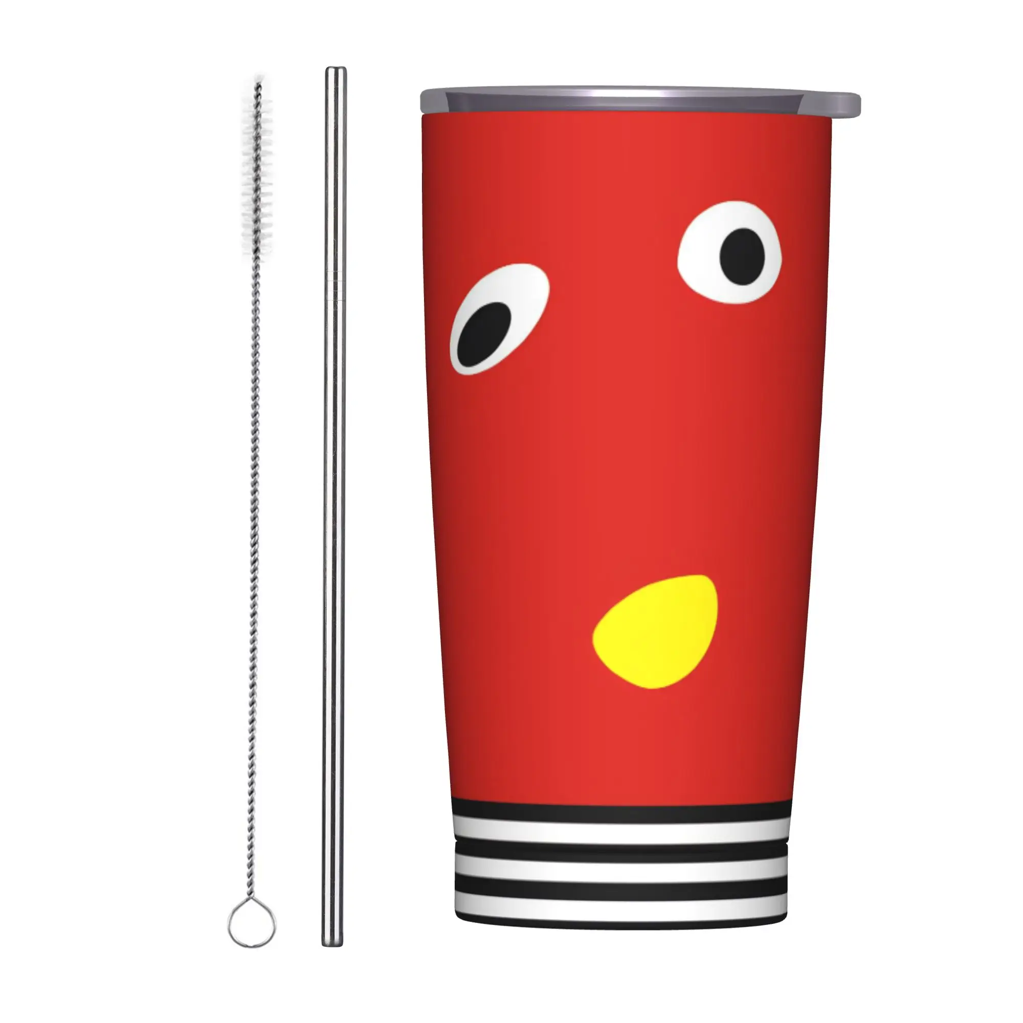 Juan Carlos Bodoque 31 Minutos Insulated Tumbler with Lid Stainless Steel Coffee Mugs Double Wall Hot Cold Drink Cup, 20oz