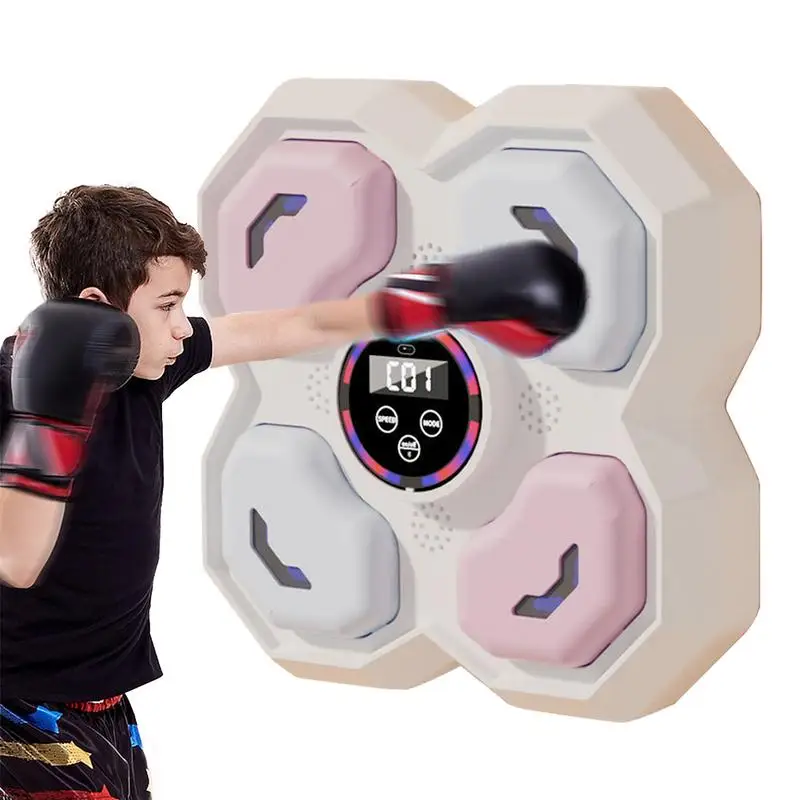 

Musical Boxing Machine Wireless Music Boxing Machine Wall Boxing Exercise Punching Pads Boxing Equipment For Home Workout Agilit