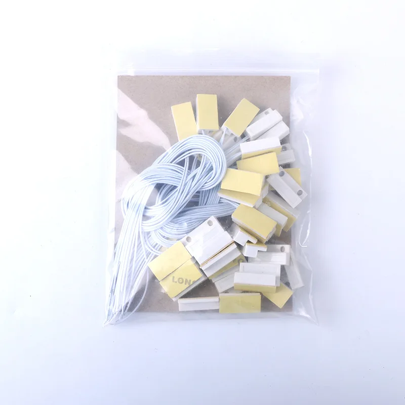 1pc MC-38 Wired Door Window Sensor MC38 Magnetic Switch normally Closed NC for our Home gsm pstn Wire Alarm System