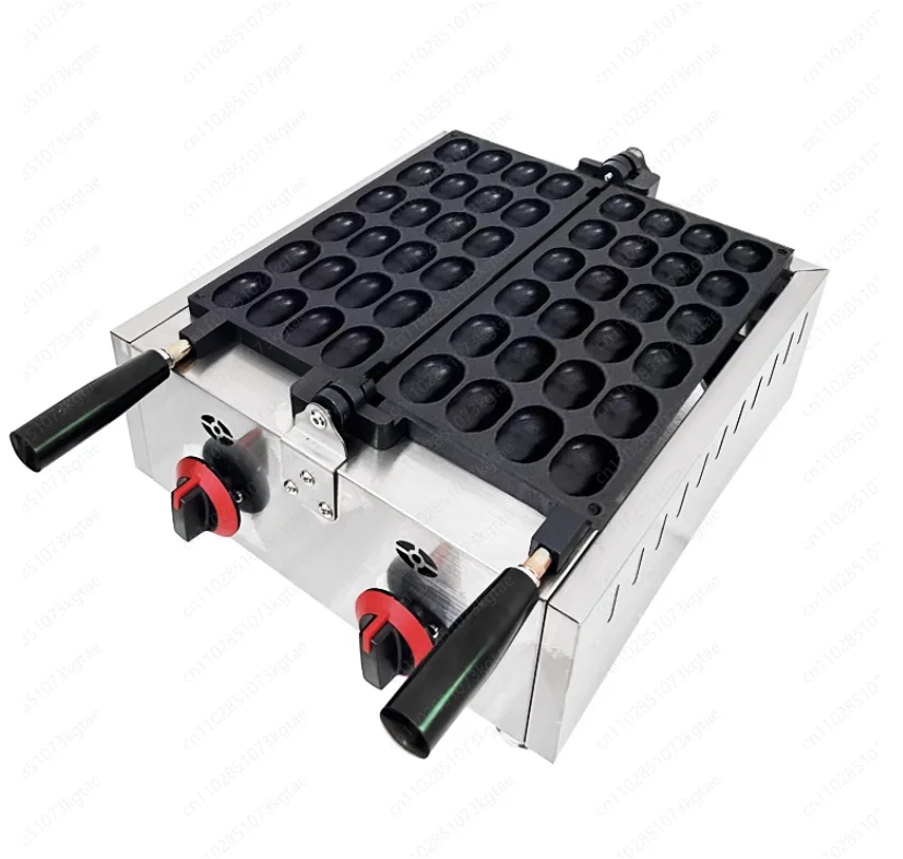 Electric or Gas Egg Waffle Mini Oval Sponge Cake Maker Non-stick Coating Pan Bubble Waffle Baking Machine Commercial Home Use