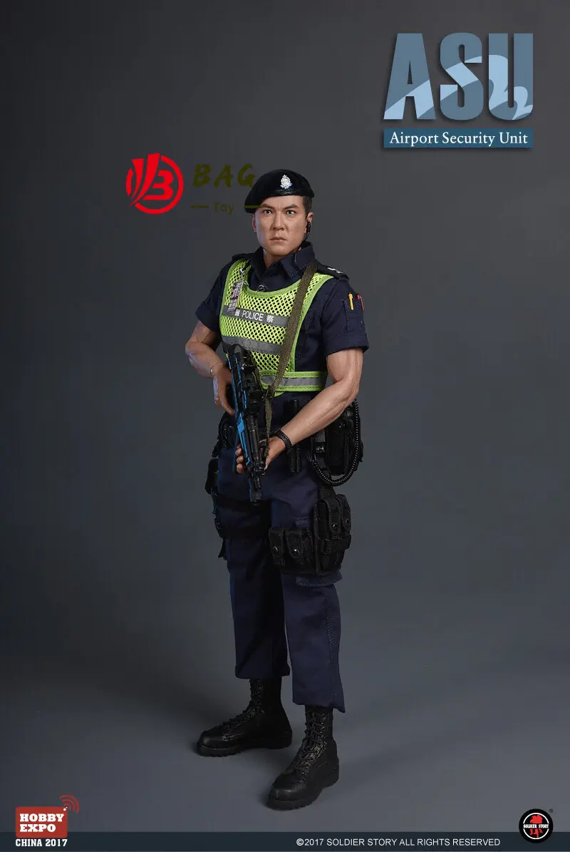 1/6 Action Figures Model in stock SoldierStory SS102 Hong Kong Airport Special Forces ASU