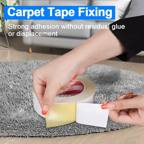 Ultra-thin Double Sided Adhesive Strong Tape Sticker for Home Office Craft Butter Embroidery Industrial Graphic Printing etc