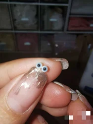 BJD doll cloth accessories mini doll eyes eyes 3.5cm 4cm doll suitable for eyes 3mm eyes Children's toys birthday gifts
