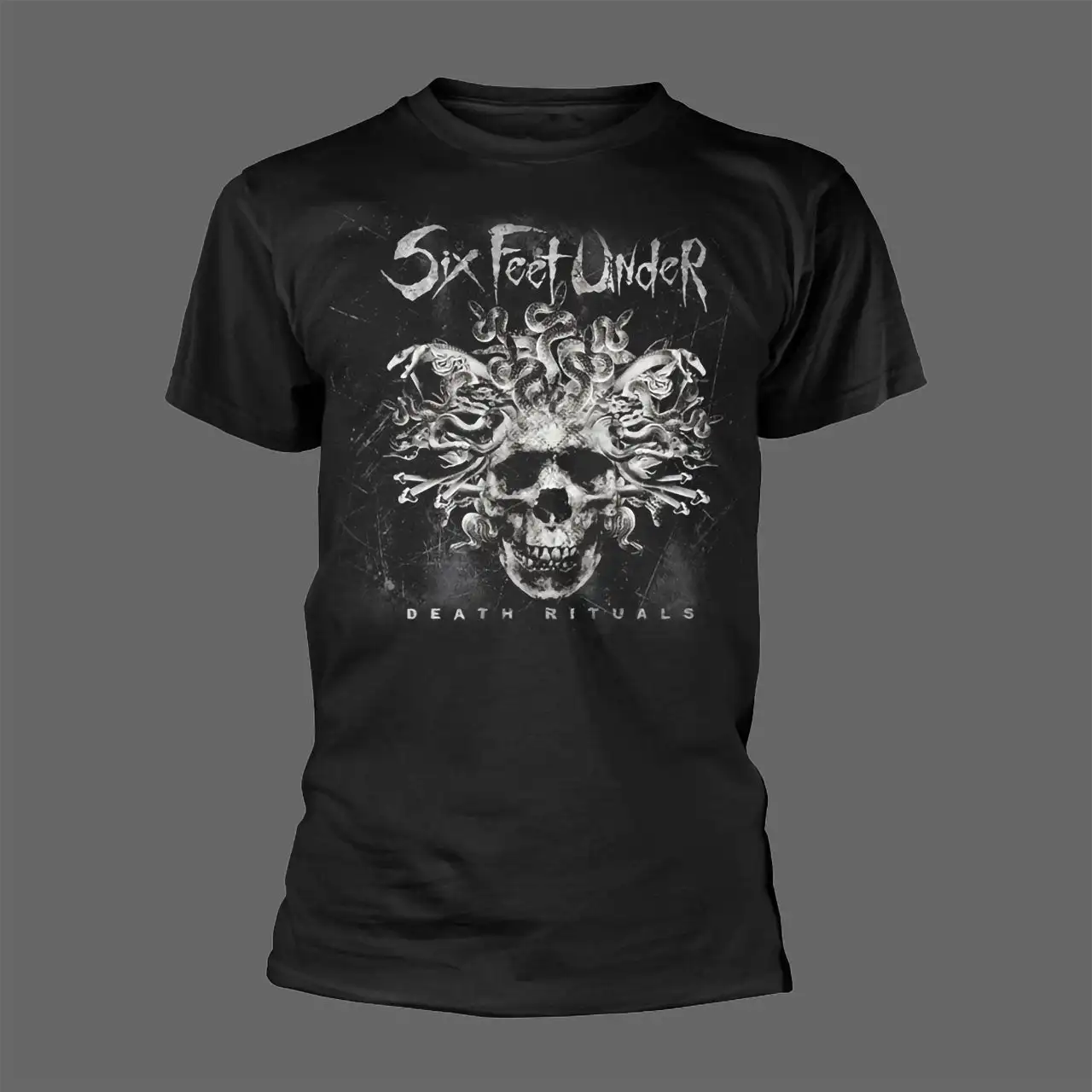 T-shirt sportif à manches courtes à la mode, avec imprimés de groupe Death Metal, respirant et adapté à un usage quotidien, 2026